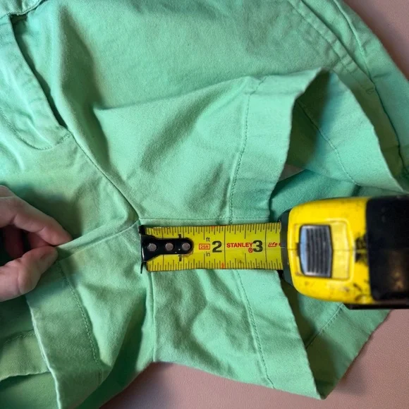 Vineyard Vines Women’s Size 0 Green Cotton Shorts Preppy Classic Summer - Picture 9 of 11